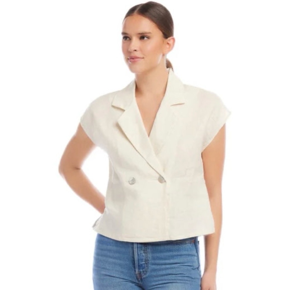 Fifteen Twenty Linen Gisela Top. NWT!